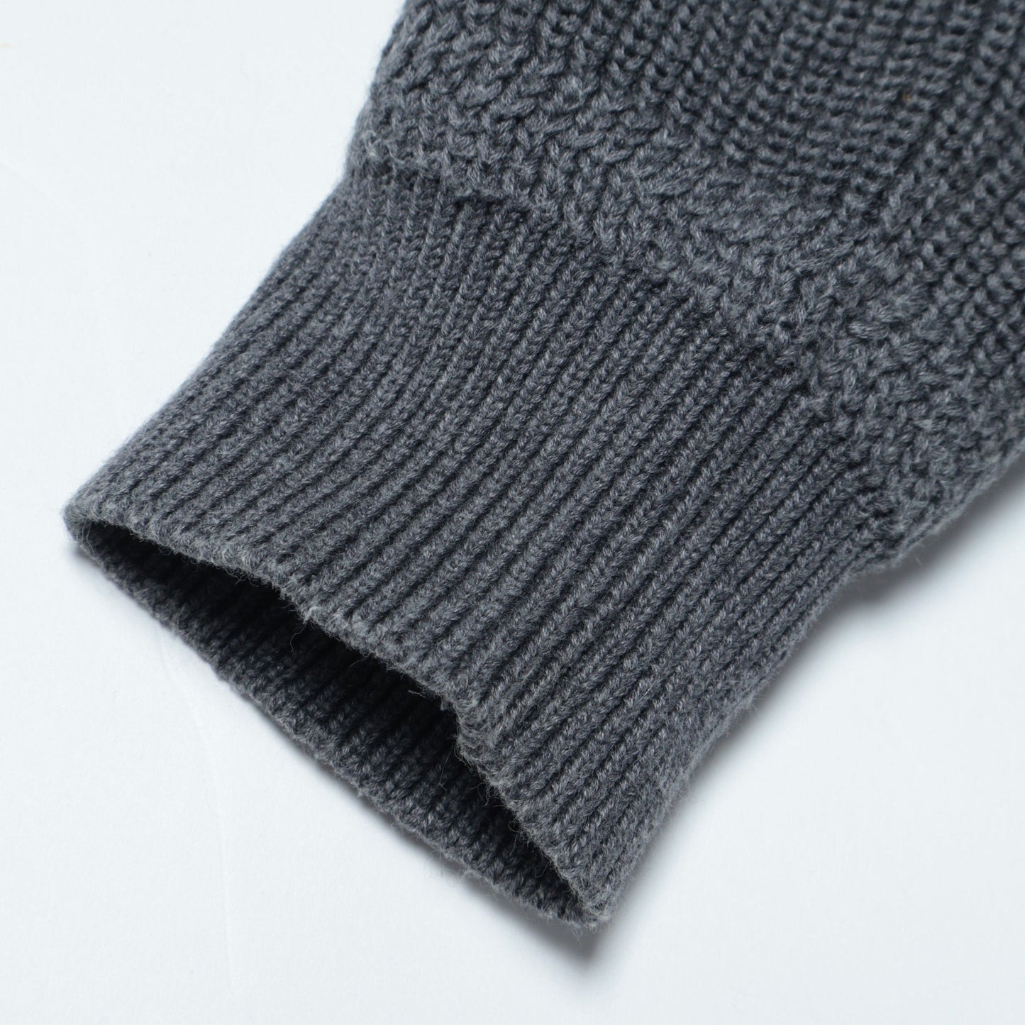 【WEB限定】SHIPS: 《洗えるニット》畦編み リラックスフィット モックネック プルオーバー