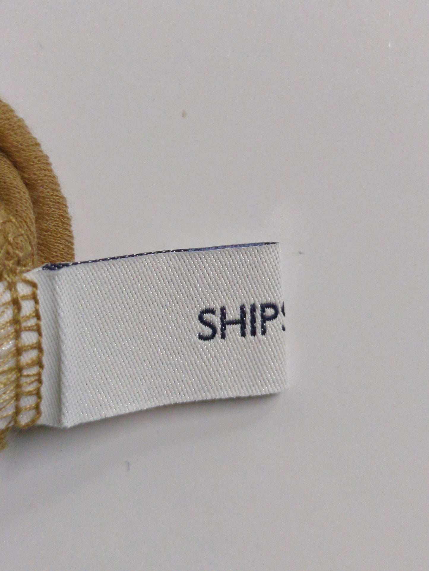 SHIPS any:〈洗濯機可能〉シアー リブ ハーフ スリーブ クルーネック TEE