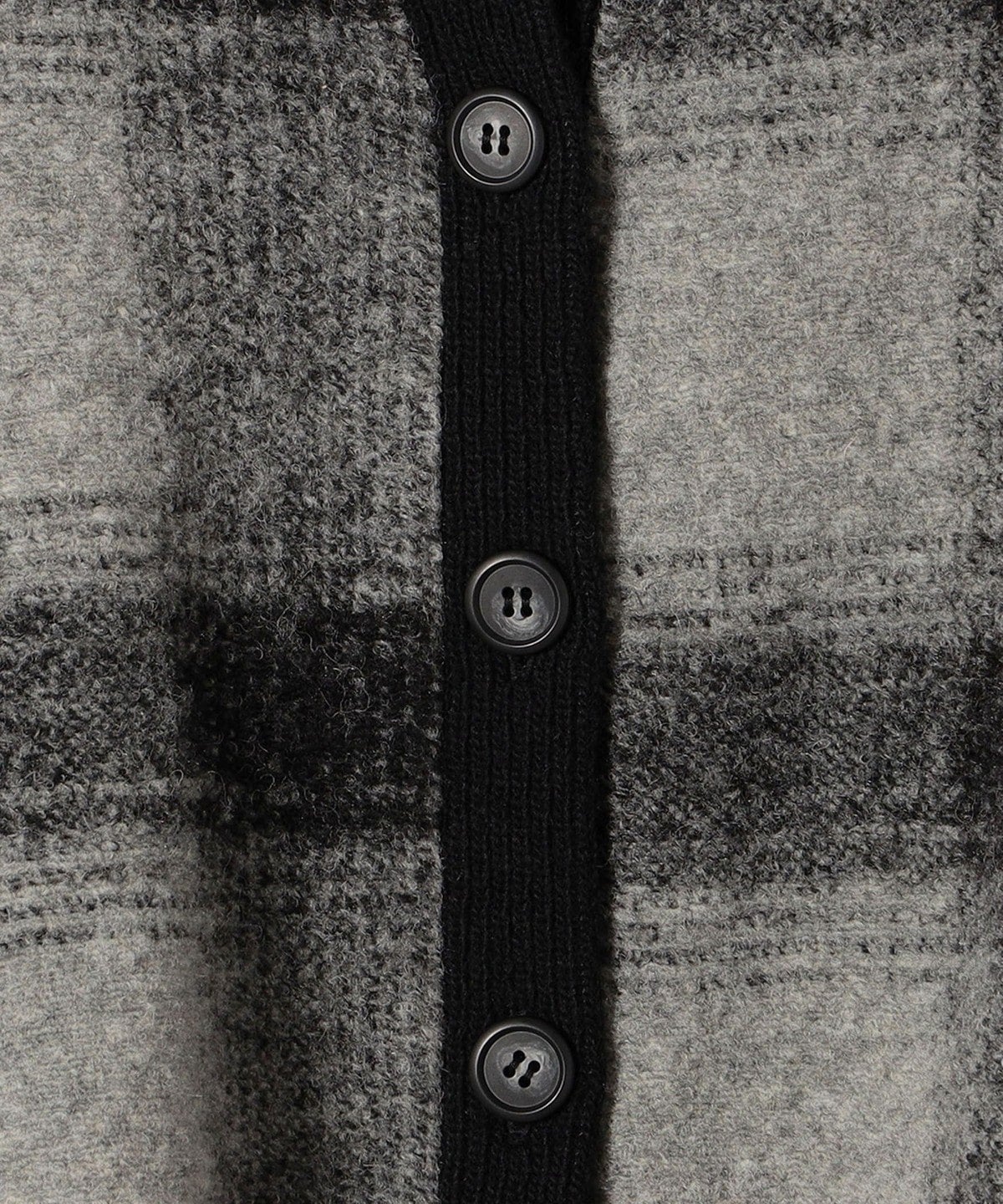 〈手洗い可能〉チェックショートカーディガン