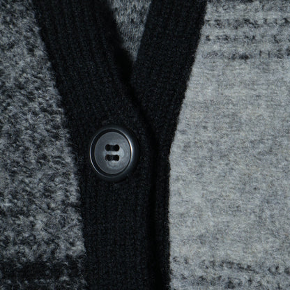 〈手洗い可能〉チェックショートカーディガン