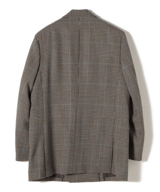 Primary NavyLabel:ブラウンチェックダブルジャケット