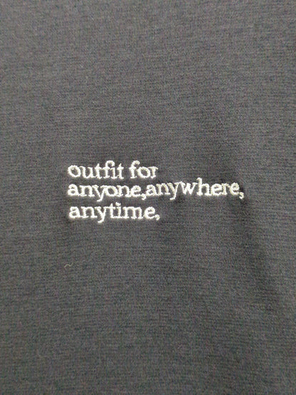 【WEB限定】SHIPS any: 〈接触冷感〉COTTON USA Cool touch ワンポイント ロゴ ステッチ デザイン Tシャツ