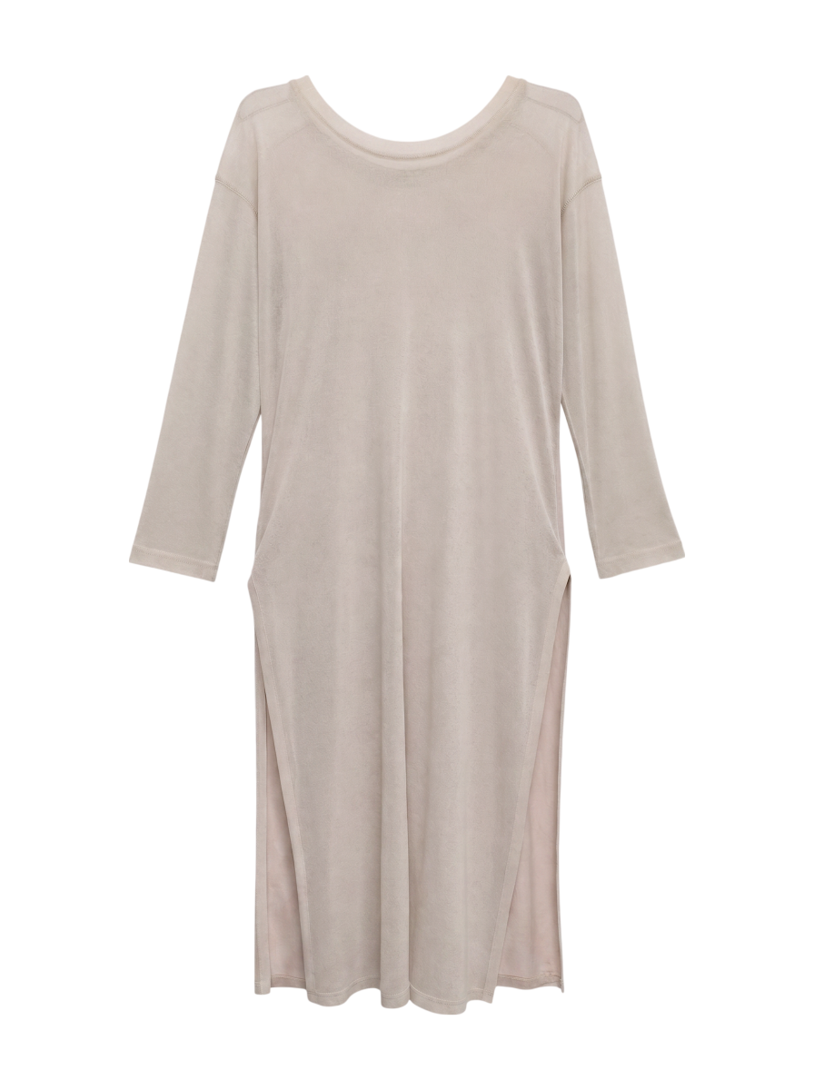 81BRANCA:シアードッキングワンピース