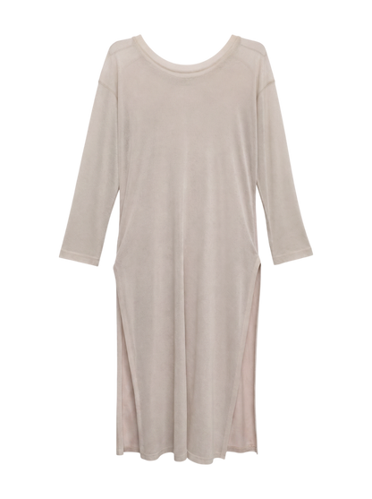 81BRANCA:シアードッキングワンピース