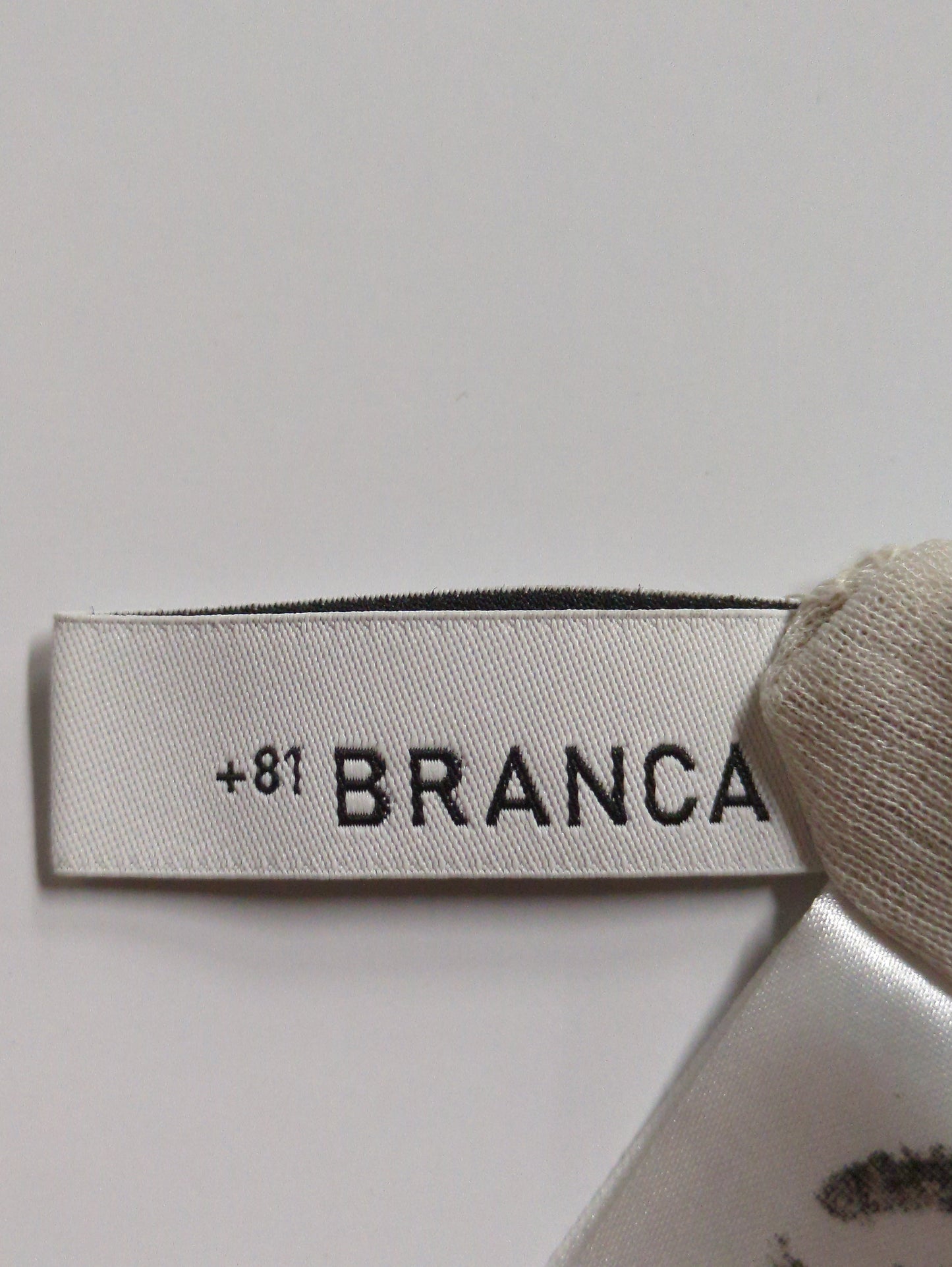 81BRANCA:シアードッキングワンピース