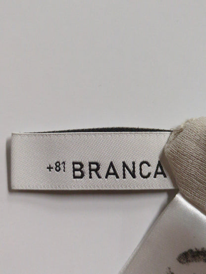 81BRANCA:シアードッキングワンピース