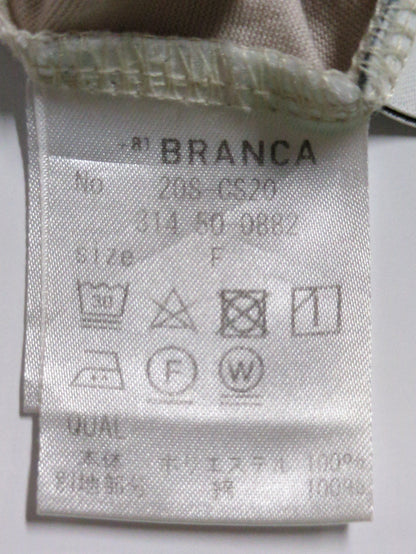 81BRANCA:シアードッキングワンピース