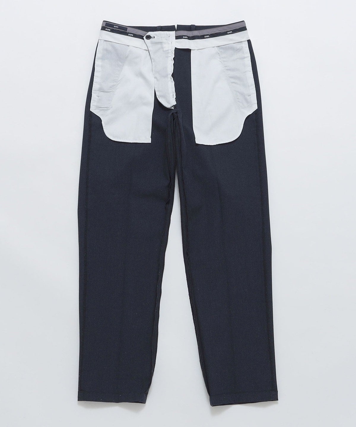 SHIPS: ノープリーツ ツイル 4WAY ストレッチ パンツ