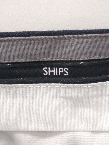 SHIPS: ノープリーツ ツイル 4WAY ストレッチ パンツ