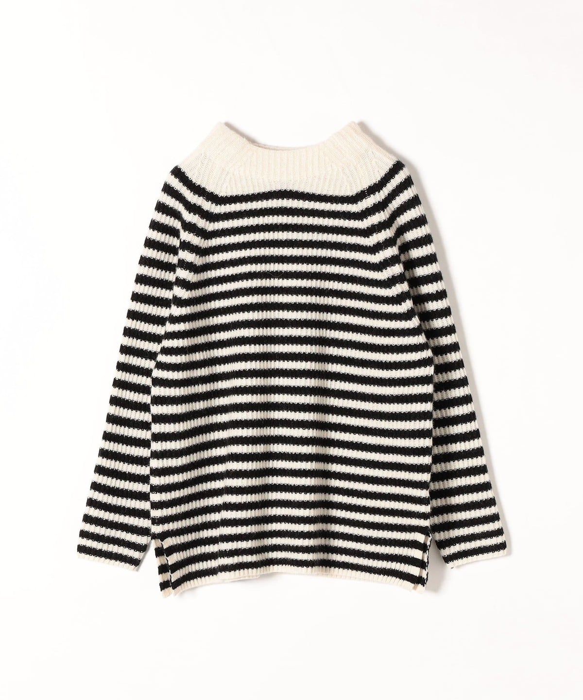 SHIPS any: カシミヤ ミックス ラグラン ハイネック プルオーバー