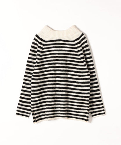 SHIPS any: カシミヤ ミックス ラグラン ハイネック プルオーバー