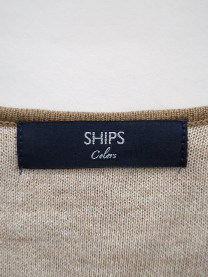 SHIPS Colors:Vネックニット