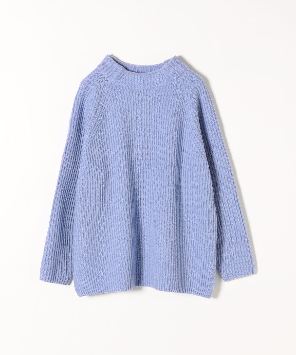 SHIPS any: カシミヤ ミックス ラグラン ハイネック プルオーバー