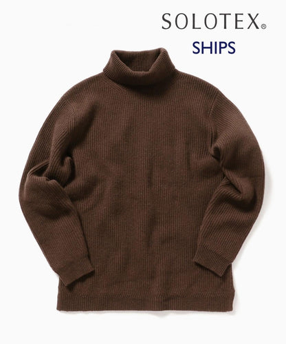 SHIPS: SOLOTEX(R) カシミヤブレンド タートルネック ニット