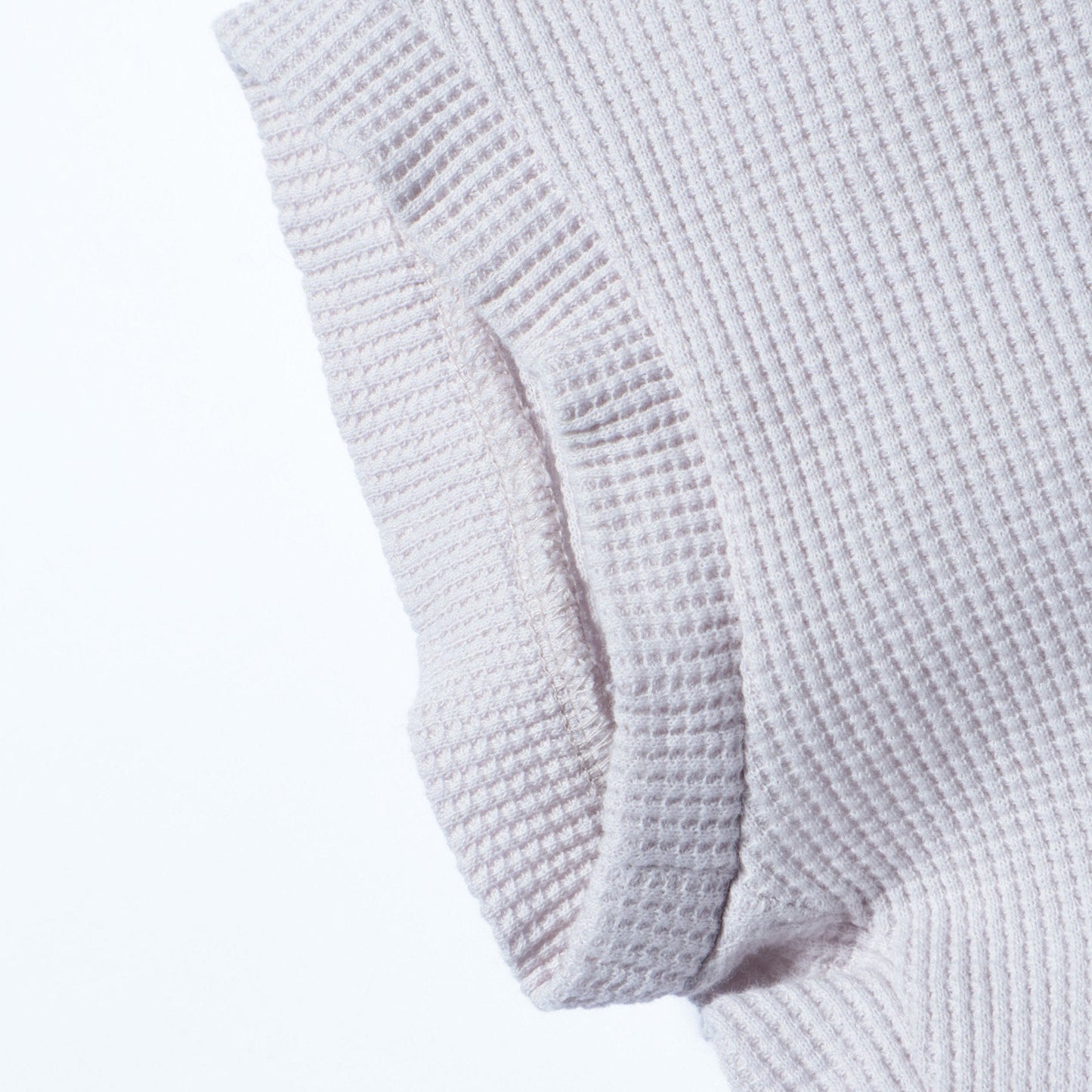 liflattie ships:ワッフルスリーブレストップス