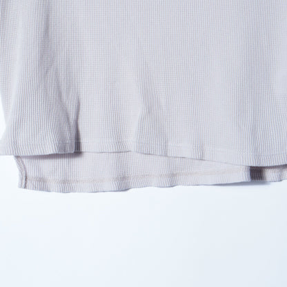 liflattie ships:ワッフルスリーブレストップス