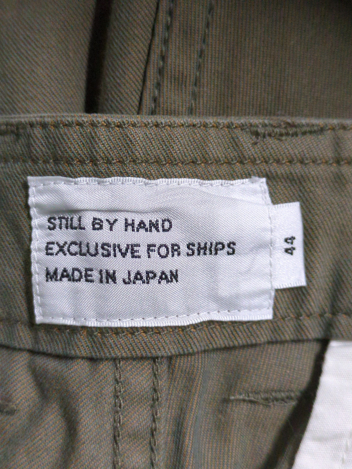 STILL BY HAND:パンツ