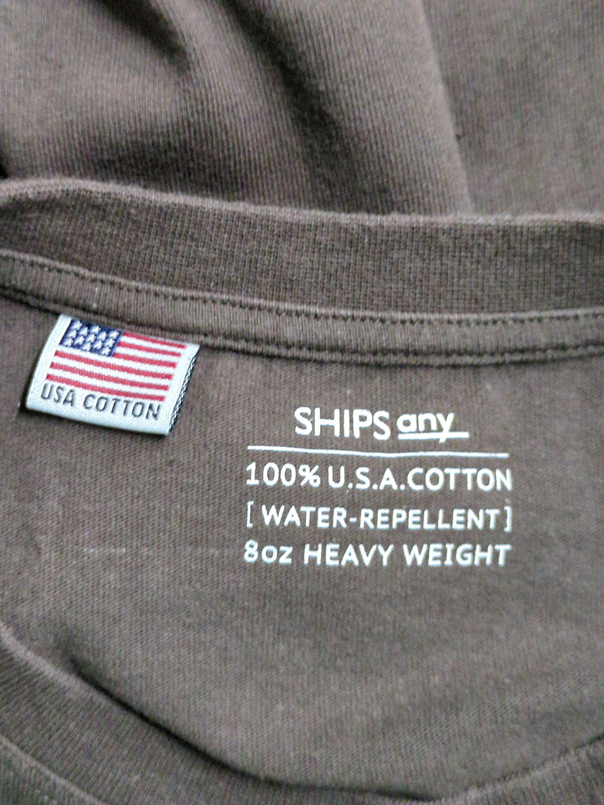 SHIPS any: USAコットン ベーシック ポケット Tシャツ
