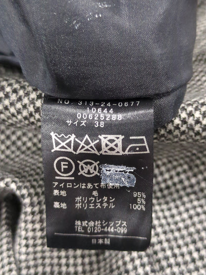 0 x ones:千鳥チェックタックプリーツスカート