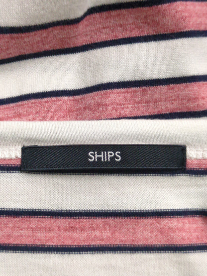 SHIPS: MADE IN JAPAN スペック ボーダー ポケット Tシャツ