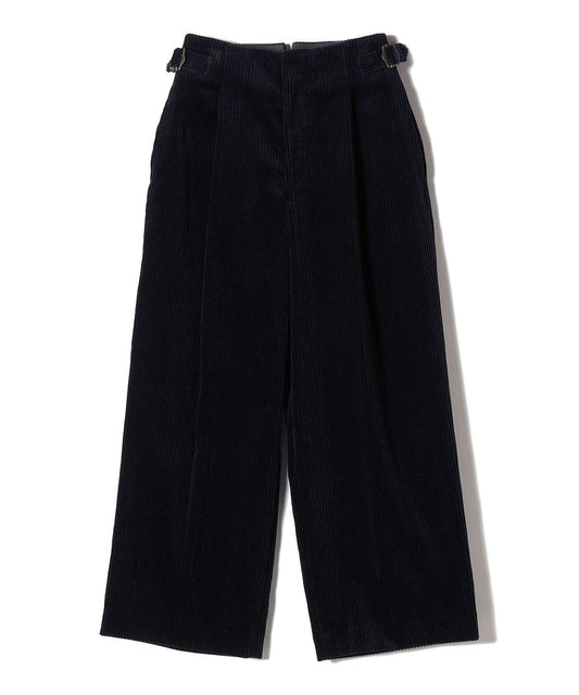 SHIPS Primary Navy Label:〈手洗い可能〉親子 コール ワイド パンツ
