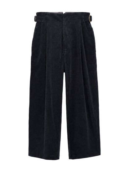 SHIPS Primary Navy Label:〈手洗い可能〉親子 コール ワイド パンツ