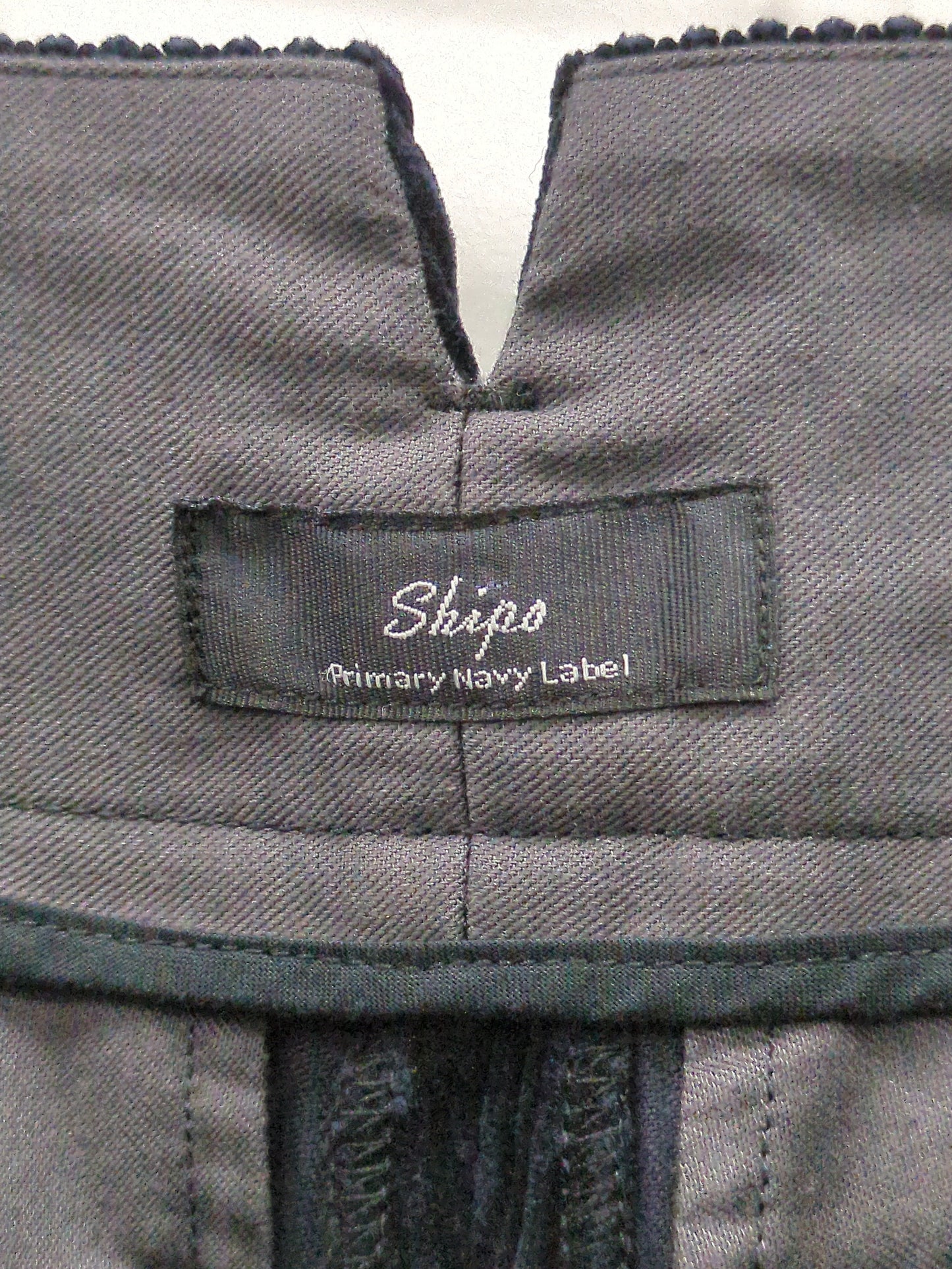 SHIPS Primary Navy Label:〈手洗い可能〉親子 コール ワイド パンツ