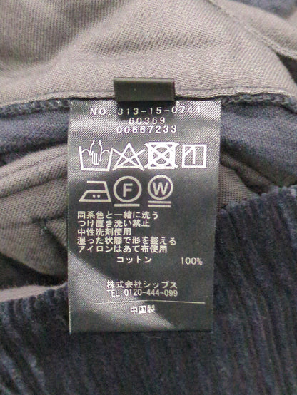 SHIPS Primary Navy Label:〈手洗い可能〉親子 コール ワイド パンツ