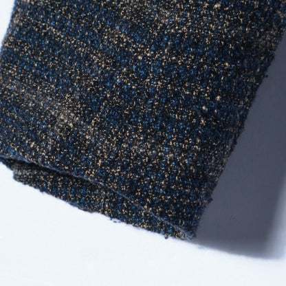 SHIPS: ボノット社生地使用 ブークレ チェック S/3Bジャケット