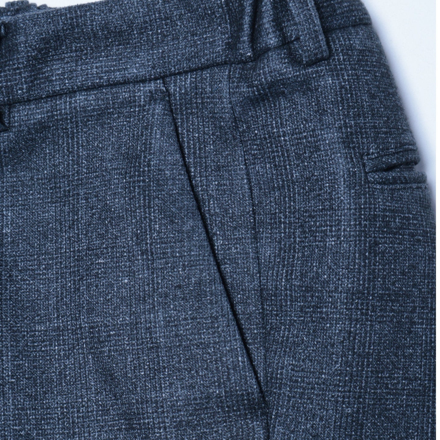 SHIPS: ダウンファブリック イージー スラックス 23AW〈チェック〉