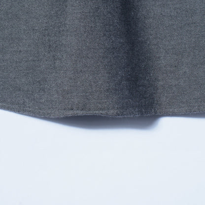 SHIPS: ワンポイント ロゴ エンブロイダリー コットン / レーヨン オックスフォード ボタンダウン シャツ