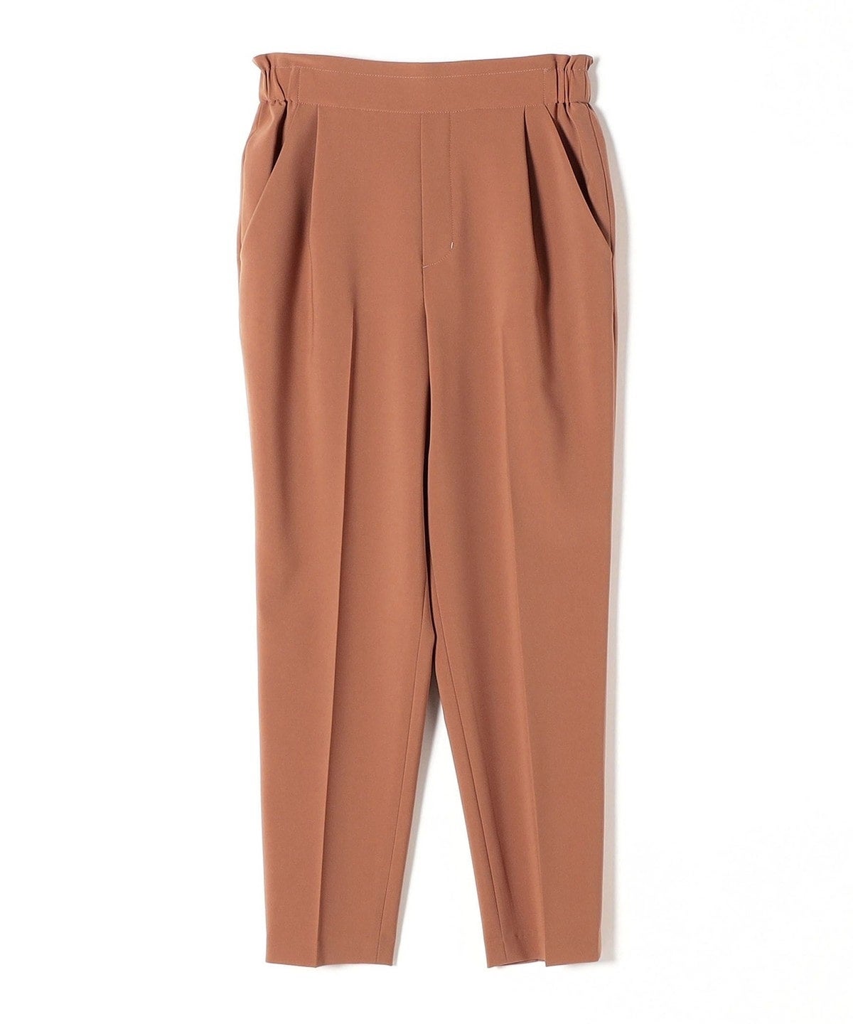 〈手洗い可能〉ストレッチテーパードパンツ