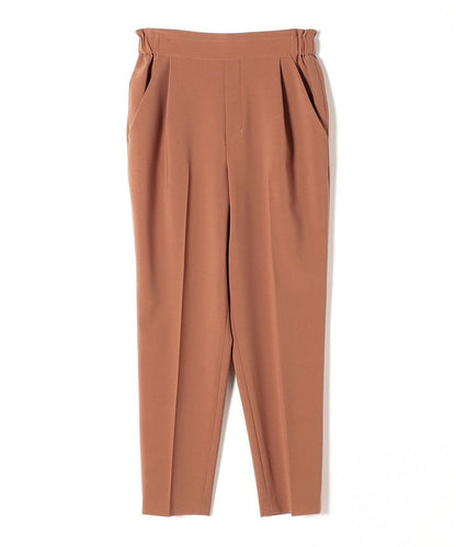 〈手洗い可能〉ストレッチテーパードパンツ