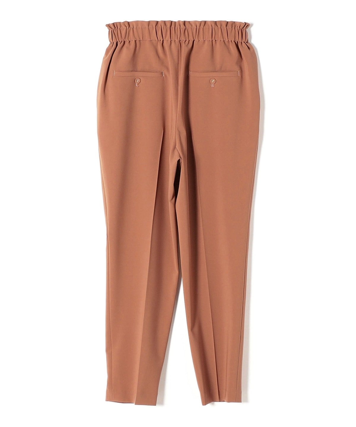 〈手洗い可能〉ストレッチテーパードパンツ