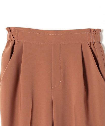 〈手洗い可能〉ストレッチテーパードパンツ