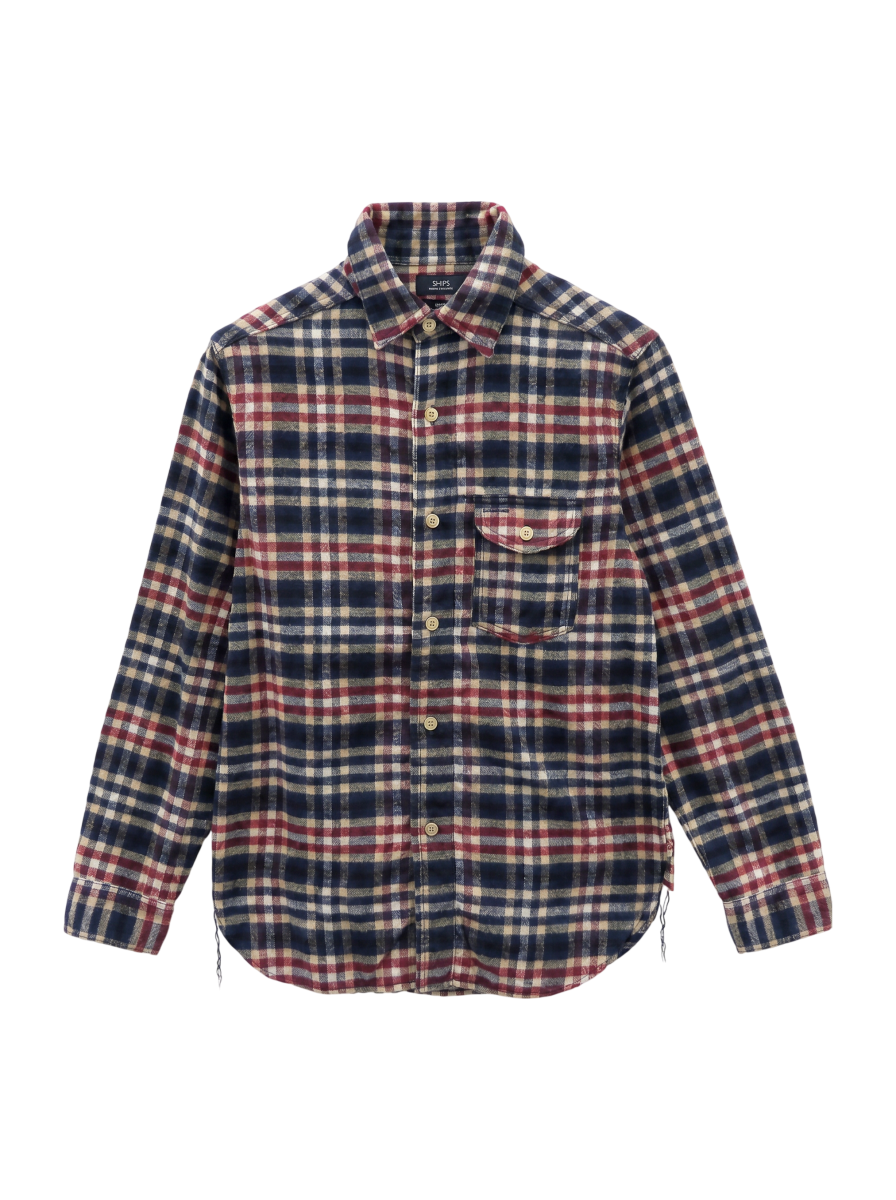 SA:NEL CHK W-NEEDLE SHIRTS