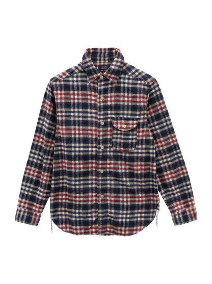 SA:NEL CHK W-NEEDLE SHIRTS