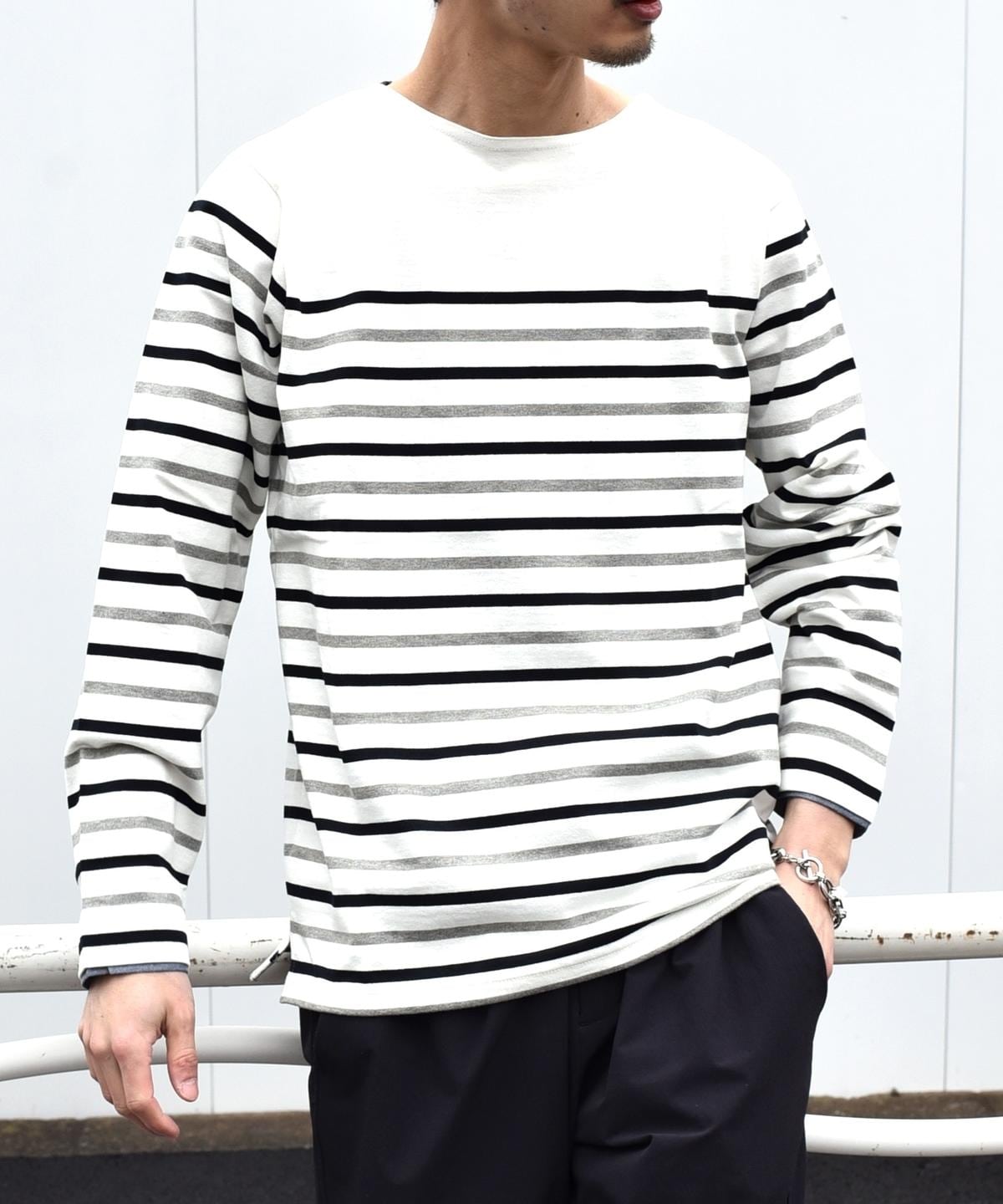 SU: ベーシックボーダーＴシャツ