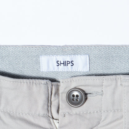 SHIPS: 17SS コンパクトストレッチ スリムテーパード チノパンツ