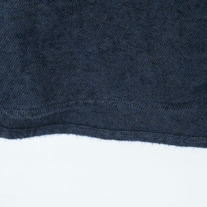 SHIPS JET BLUE: ボタンダウン ネルシャツ ソリッド