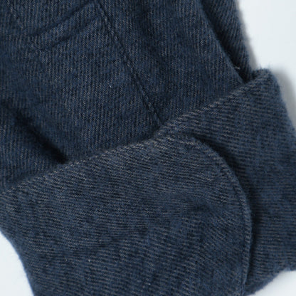 SHIPS JET BLUE: ボタンダウン ネルシャツ ソリッド