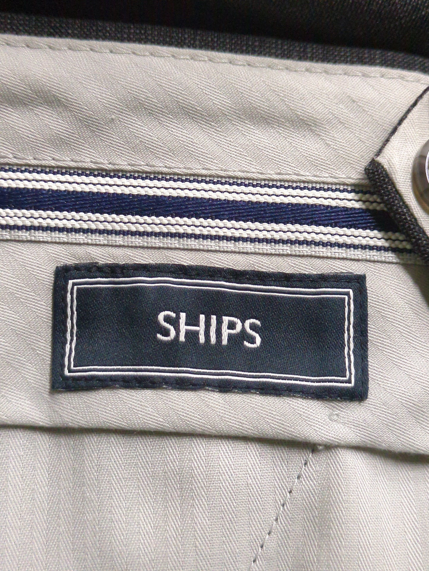 SHIPS: 〈手洗い可能〉ラスティック ウォッシャブル ストレッチ パンツ(無地)