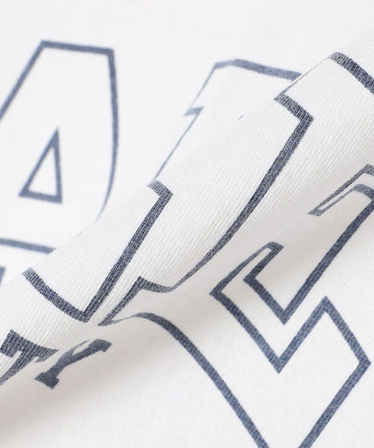 81BRANCA:  カレッジ ノースリーブ TEE