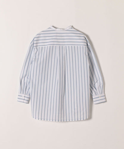 SHIPS any: オーガニック RENU バンドカラー シャツ