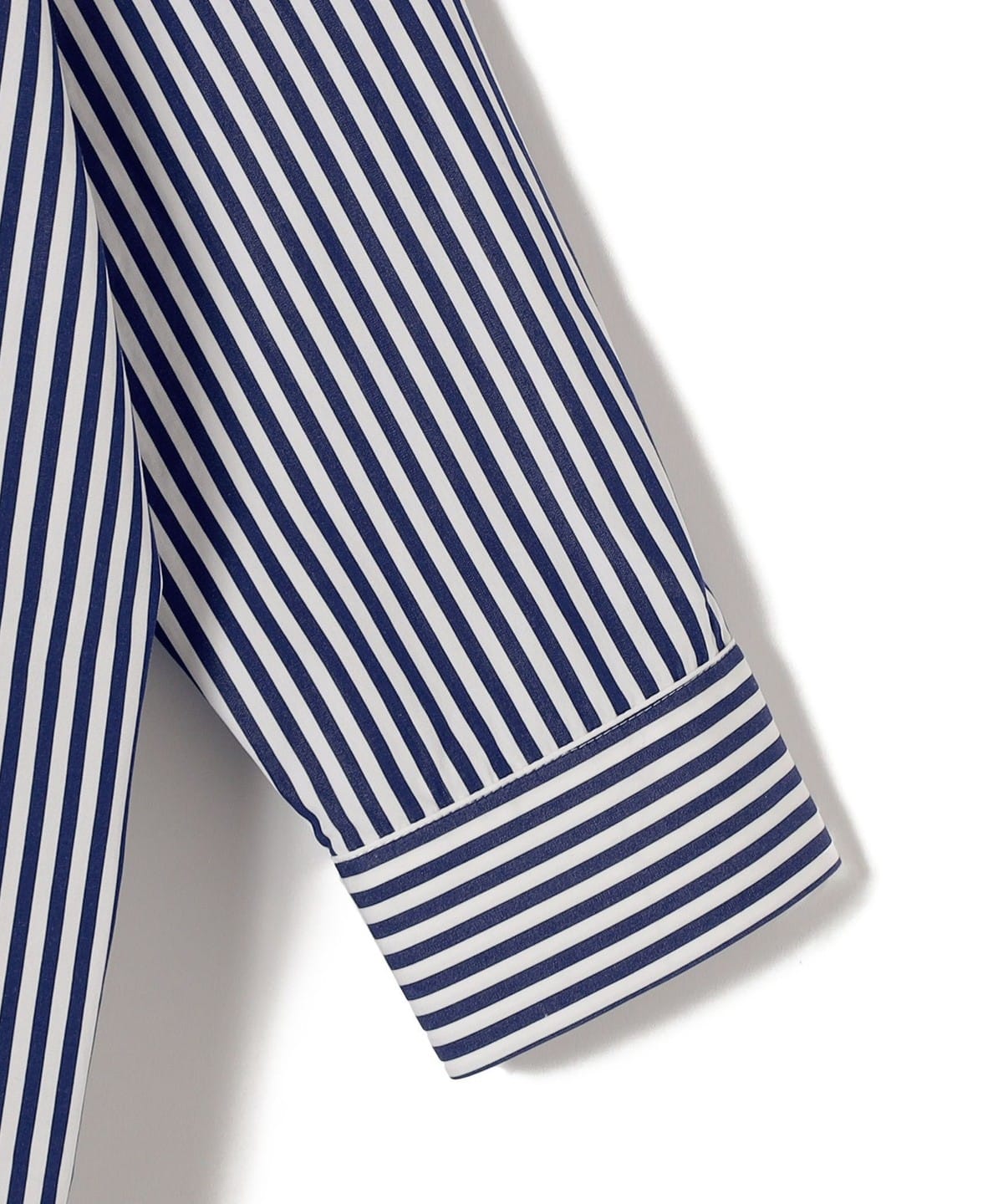 Primary NavyLabel:〈手洗い可能〉ストライプ ビッグ シルエット シャツ