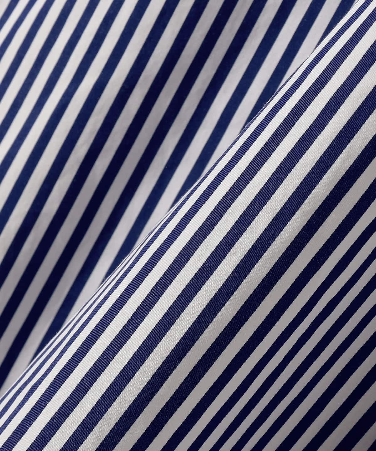 Primary NavyLabel:〈手洗い可能〉ストライプ ビッグ シルエット シャツ
