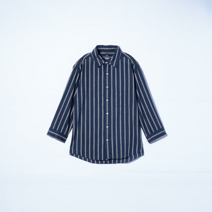 SHIPS: Herdmans コットン/リネン 7スリーブ シャツ due 20SS