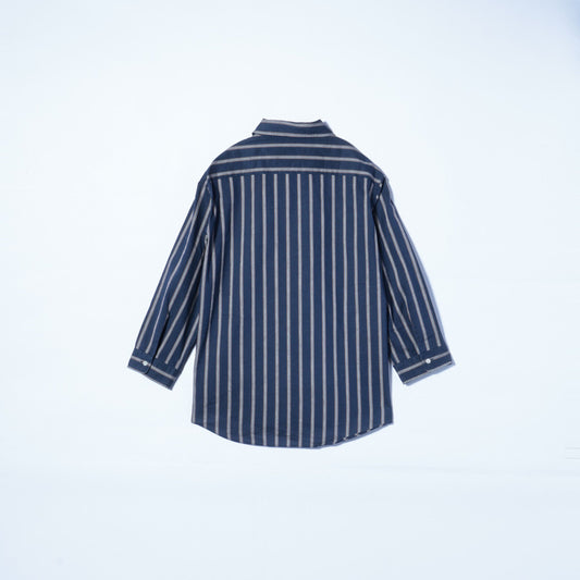 SHIPS: Herdmans コットン/リネン 7スリーブ シャツ due 20SS