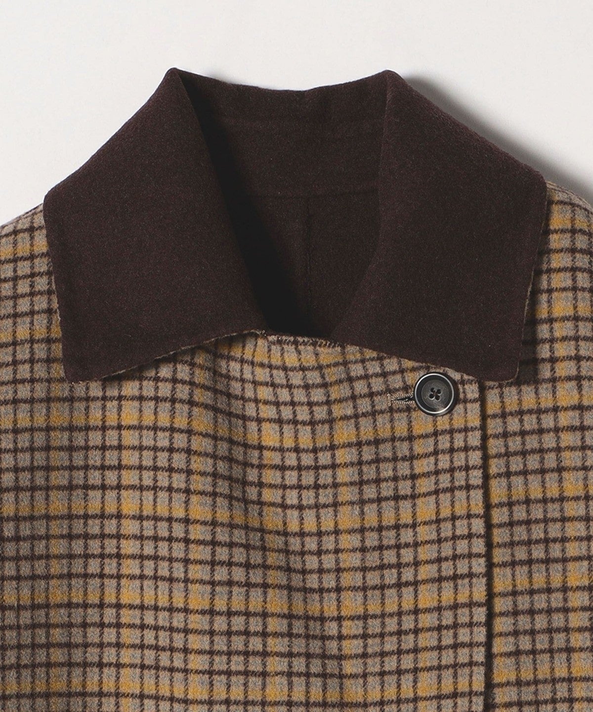 SHIPS any: リバー テーラード ロング コート