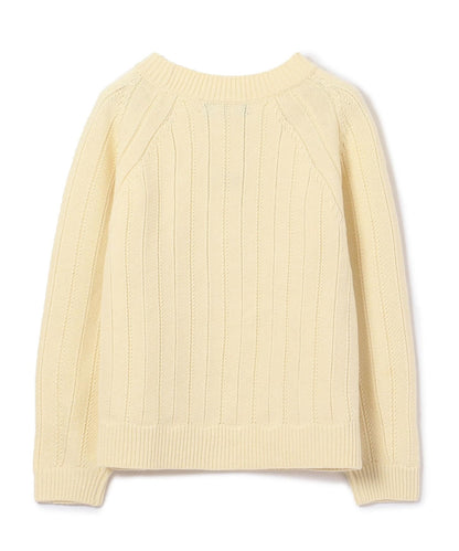 D’ARLES MERINO:ヘリンボーンプルオーバー